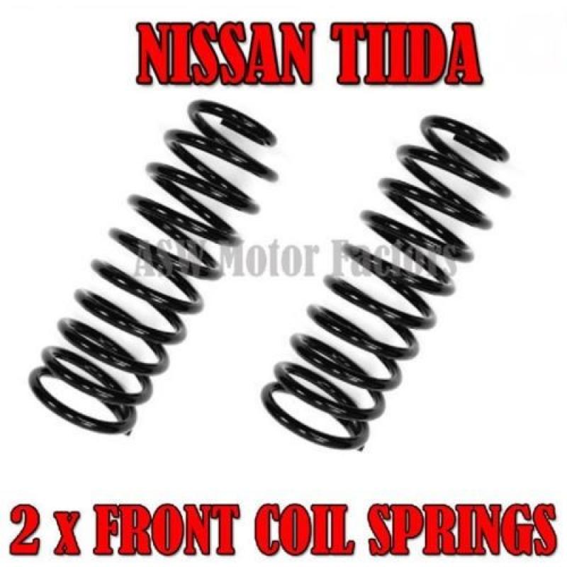 NISSAN TIIDA 1.6 1.8 PETROL 2007> FRONT COIL SPRINGS x 2 BRAND NEW PAIR