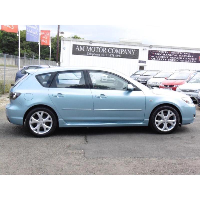 Mazda 3 2.0D Sport, Blue, Hatchback, 2008, FSH, 6 Months AA Warranty