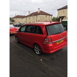 For Sale - 2009 Vauxhall Zafira cdti Sri 150bhp