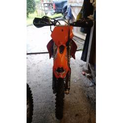 KTM EXC 450cc Enduro Road registered 2003