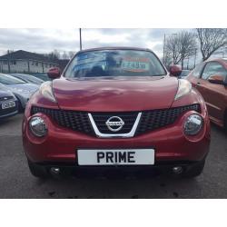 2011 11 Nissan Juke 1.6 16v Acenta 5dr 5 Speed Petrol! Low Miles!