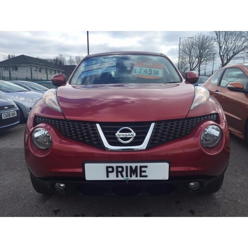 2011 11 Nissan Juke 1.6 16v Acenta 5dr 5 Speed Petrol! Low Miles!