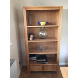 BHS Oak Bookcase