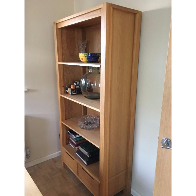 BHS Oak Bookcase