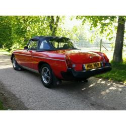 Mgb roadster 1975 tax exempt