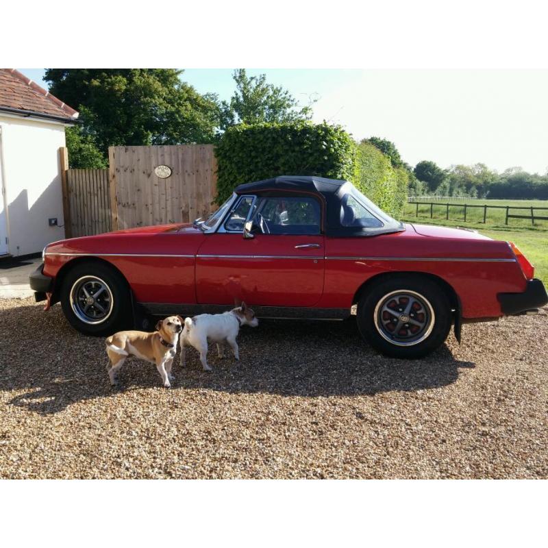 Mgb roadster 1975 tax exempt