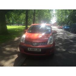 EXCELLENT RUNNER*2006*AUTOMATIC*NISSAN NOTE SE*1.6L PETROL*53000 MILES*MOT TILL JULY 2017*5 DOORS