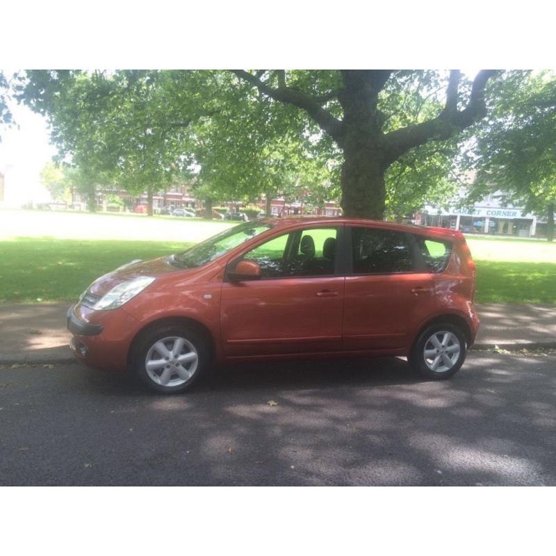 EXCELLENT RUNNER*2006*AUTOMATIC*NISSAN NOTE SE*1.6L PETROL*53000 MILES*MOT TILL JULY 2017*5 DOORS