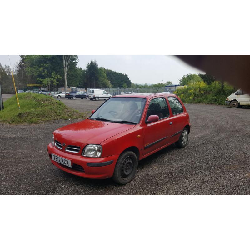 Nissan Micra 1.3. MOT until September. POWER STEERING. central locking