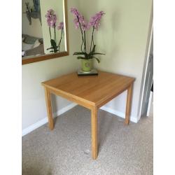 Next Hudson extending dining table light oak