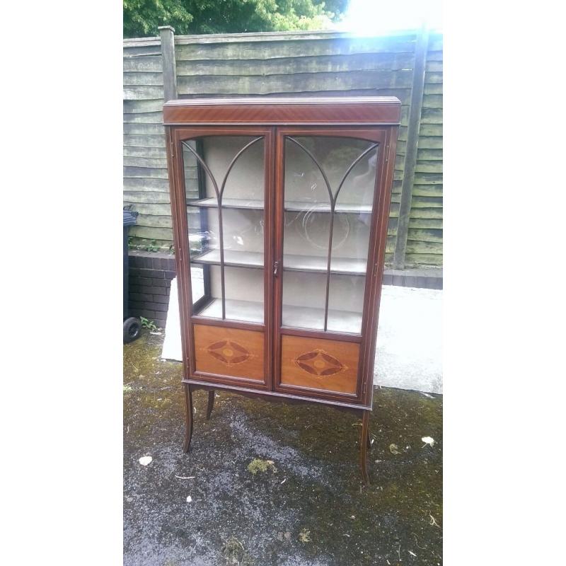 Glass-fronted Display Cabinet