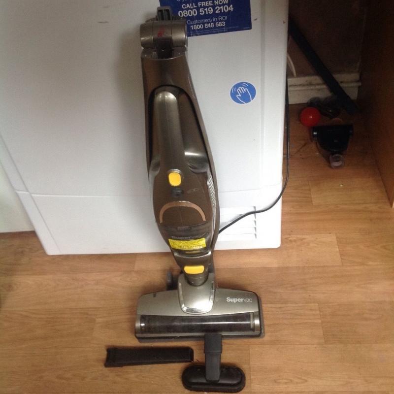 Supervac cordless vacuum