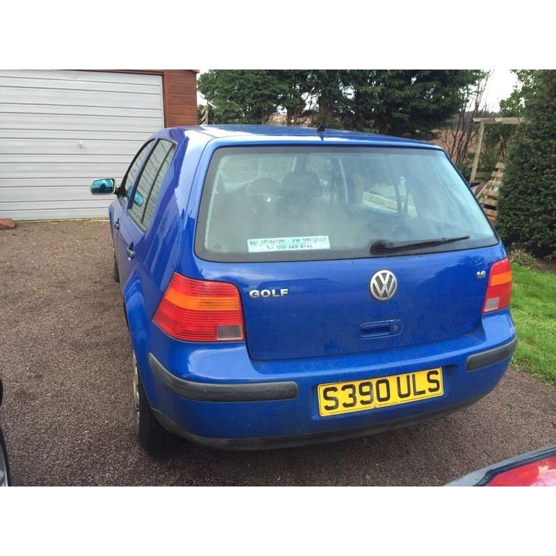 Golf 1.4 spares or repair