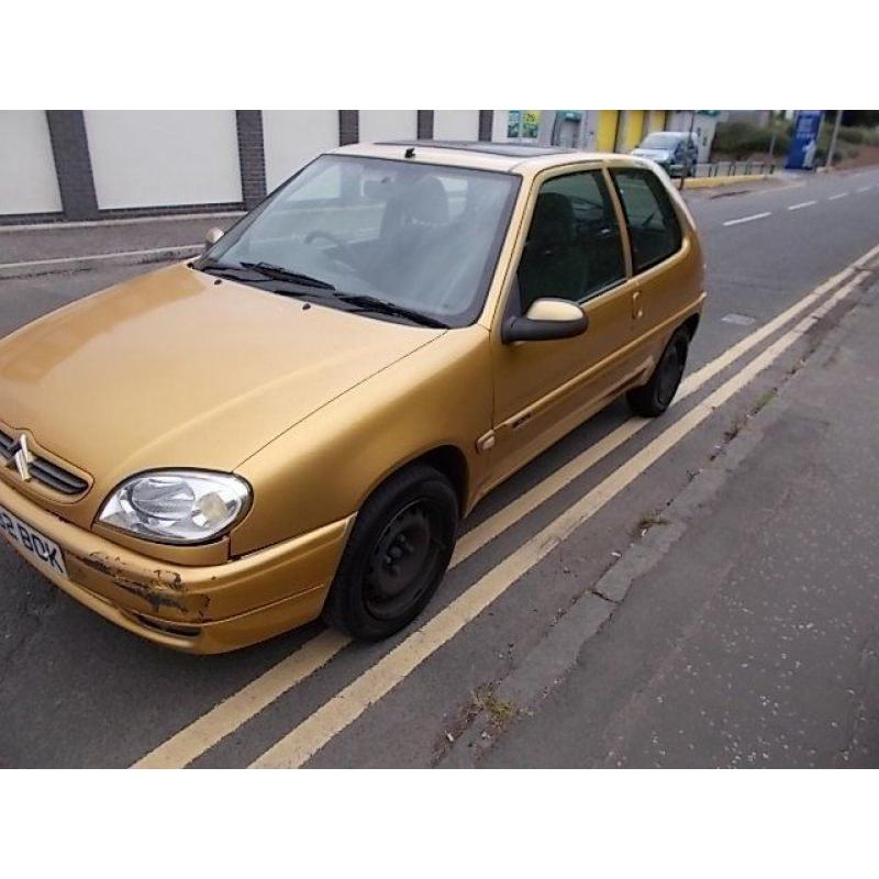 CITROEN SAXO 1.1 DESIRE HATCHBACK Y REG MOT MARCH 2017