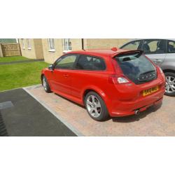 Volvo red c30 sport coupe 12 plate