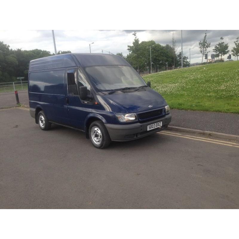 Ford transit 260swb td mot 11 months