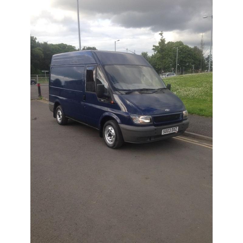 Ford transit 260swb td mot 11 months