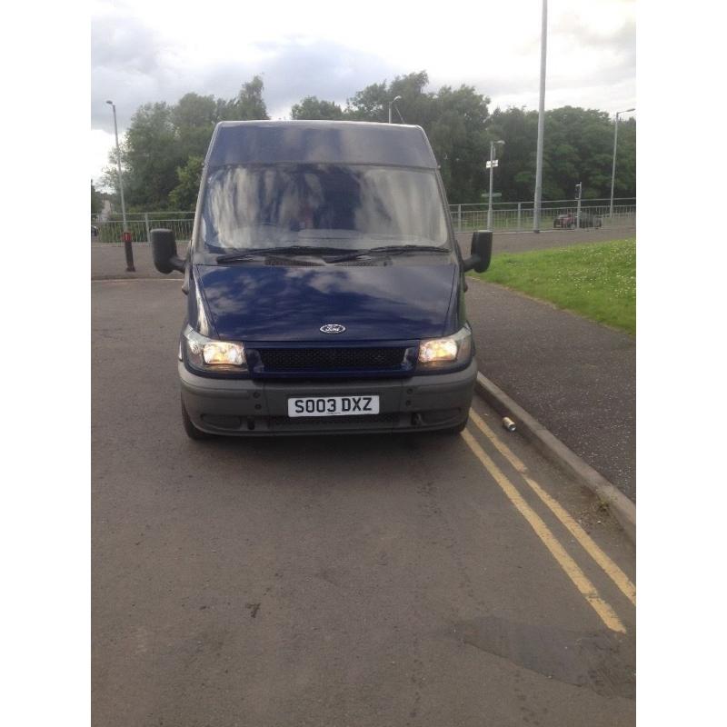 Ford transit 260swb td mot 11 months