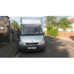 Ford transit Luton with tail lift