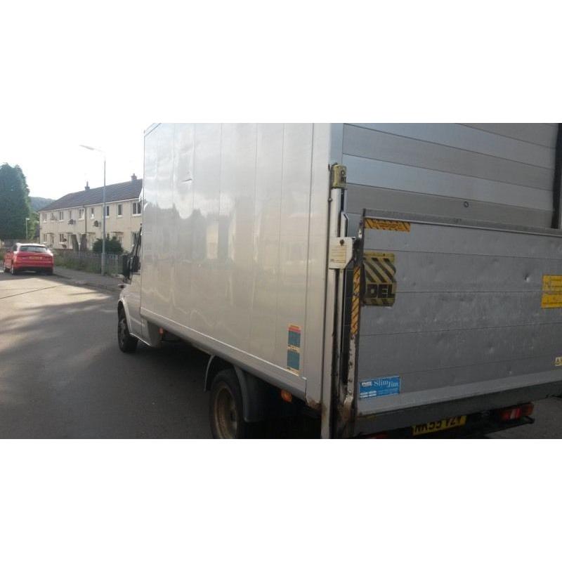 Ford transit Luton with tail lift