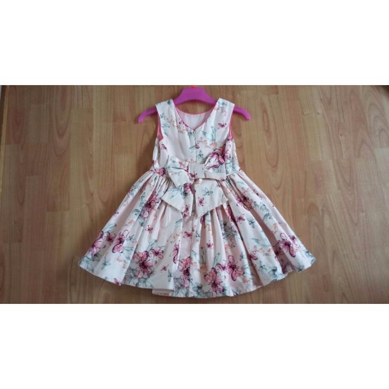 Girls dress by designer Ted Baker. Aged 3-4 years. BNWT's. Excellent condition.