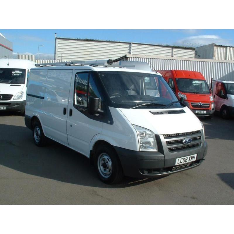 2008 FORD TRANSIT 2.2TDCi DURATORQ 85PS 300S LOW ROOF DIESEL VAN WHITE SWB