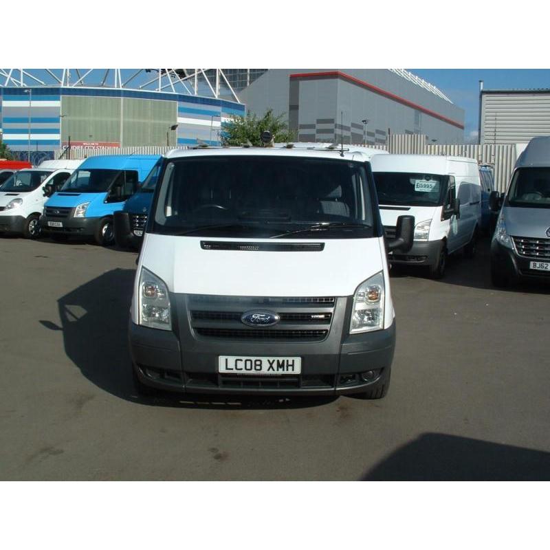 2008 FORD TRANSIT 2.2TDCi DURATORQ 85PS 300S LOW ROOF DIESEL VAN WHITE SWB