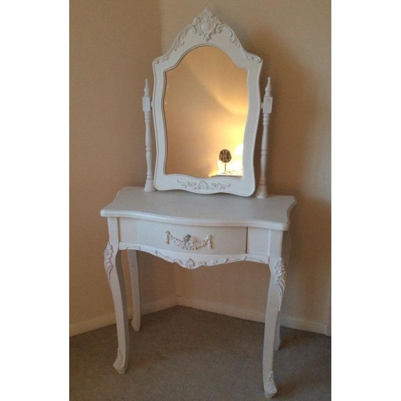 White Dressing Table