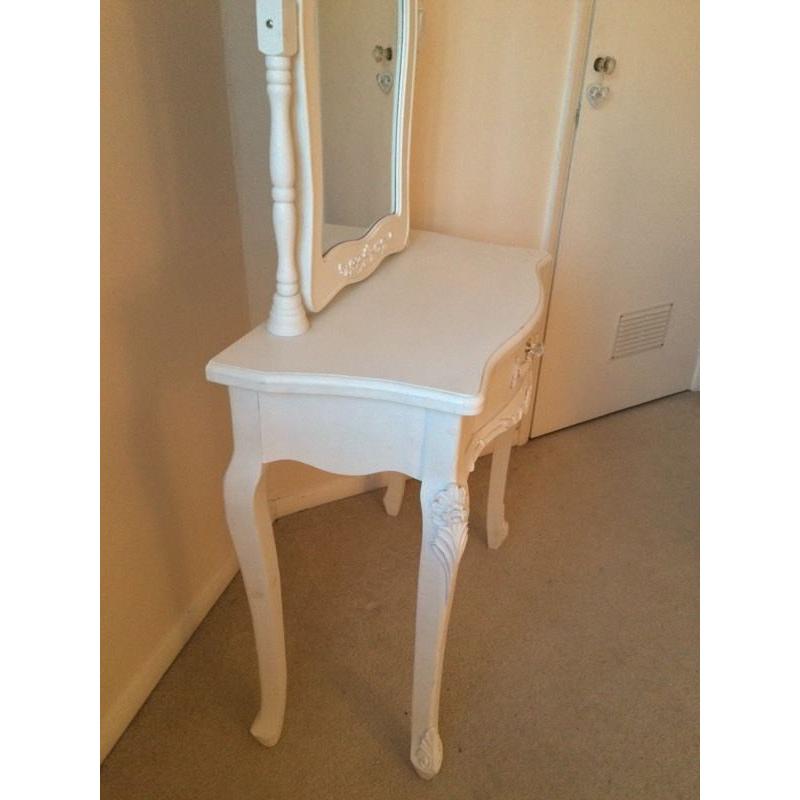 White Dressing Table