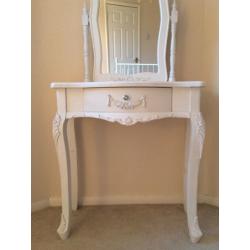 White Dressing Table