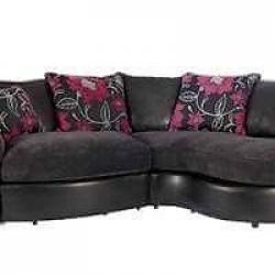 Nice Large fabric corner sofa