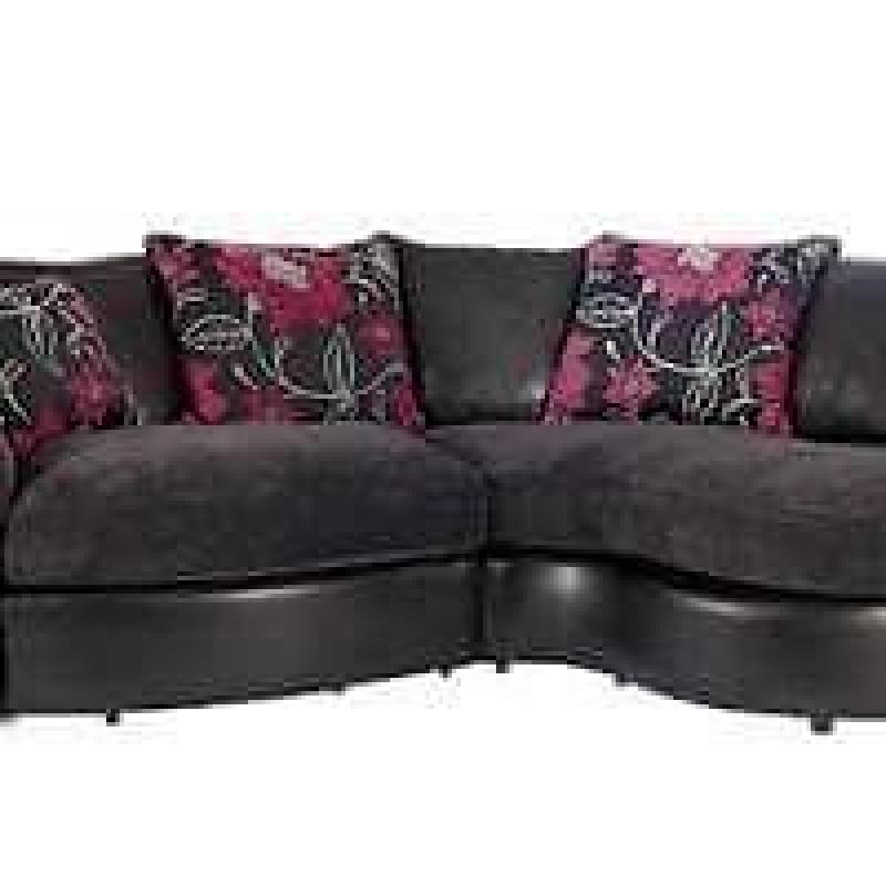 Nice Large fabric corner sofa