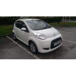 2012/12 Citroen C1 VTR+, White, 34k, full service history, new MOT and service, superb!