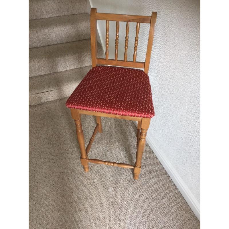 Four High breakfast chairs