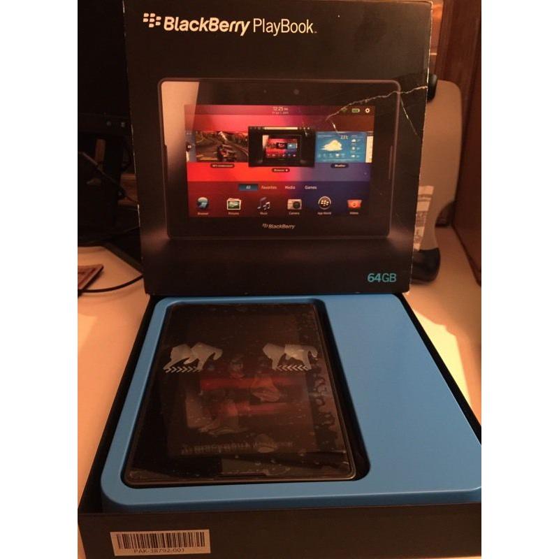 Blackberry Playbook Tablet. 64GB