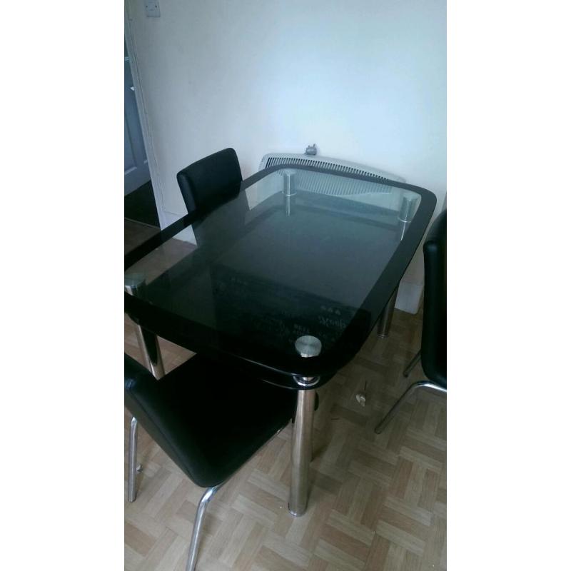 Glass table