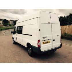 2008 FORD TRANSIT 100 T350L 2,4 86000 MILEAGE ONLY 6 SEATS 1 YERS M.O.T