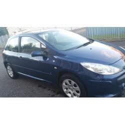 2006 - 55 PLATE PEUGEOT 307 1.6L-1YR MOT- **NEW TYRES**FULL SERVICE HISTORY**NEW FACELIFT MODEL