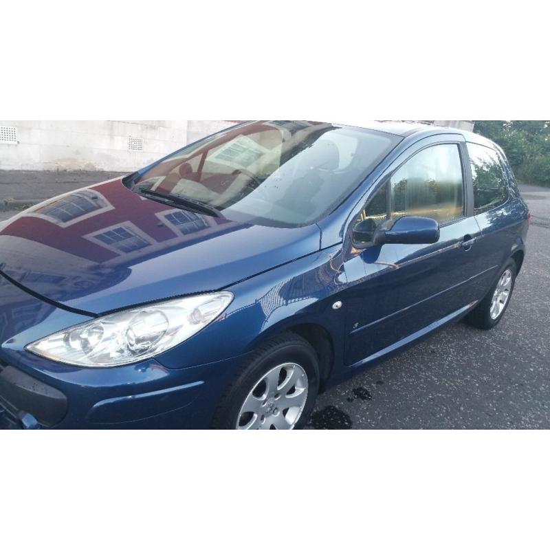 2006 - 55 PLATE PEUGEOT 307 1.6L-1YR MOT- **NEW TYRES**FULL SERVICE HISTORY**NEW FACELIFT MODEL