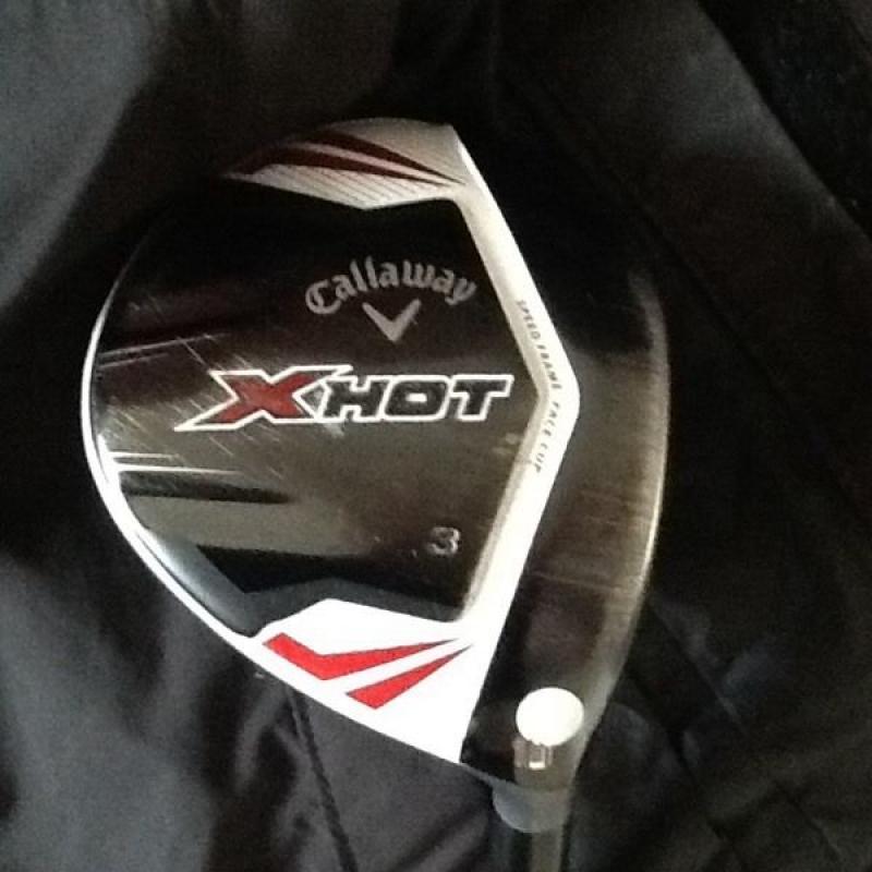 Callaway XHOT 3 wood - Ping Taylormade Titleist golf clubs