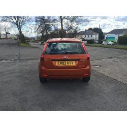 FORD FIESTA ZETEC 1.4cc 3 door h/back 03/2003 3 former keepers 100k all old mots/invoices m.o.t 3/1/