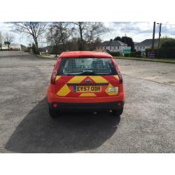 FORD FIESTA VAN TDCI TURBO DIESEL 1.4cc 3 door van 57/2007 3 former keepers 127k m.o.t until 4/11/16