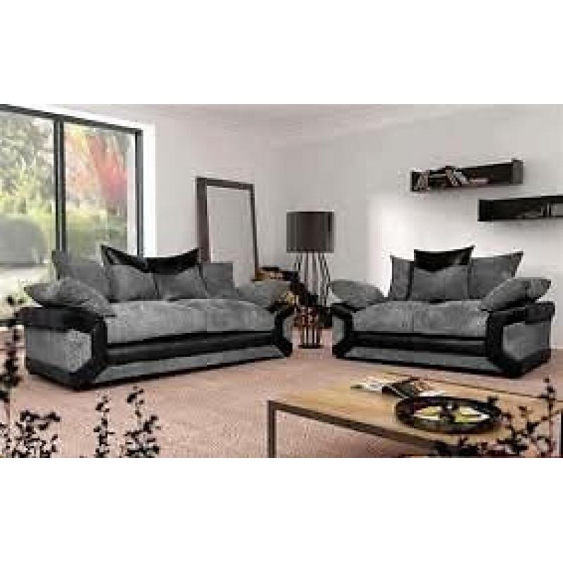 luxurious fabric sofas with free footstool