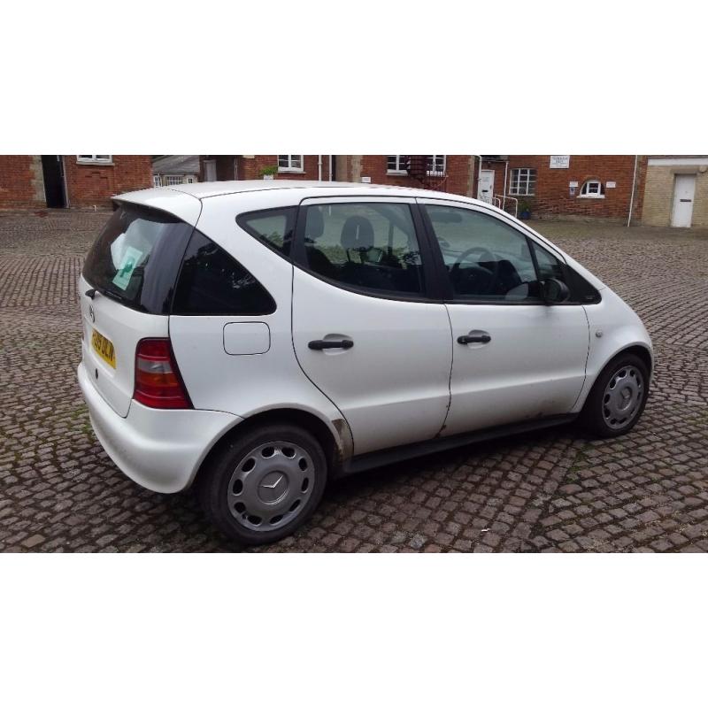 Mercedes Benz A CLASS 1.4 petrol white 1999