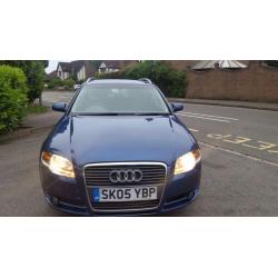 AUDI A4 AVANT 2.0TDI 140 SE.FULL SERVICE HISTORY WITH 11 STAMPS. LAST SERVICED 130.000.MOT JUNE 2017