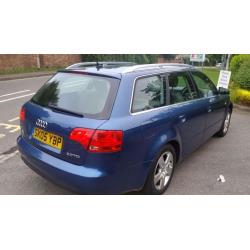 AUDI A4 AVANT 2.0TDI 140 SE.FULL SERVICE HISTORY WITH 11 STAMPS. LAST SERVICED 130.000.MOT JUNE 2017