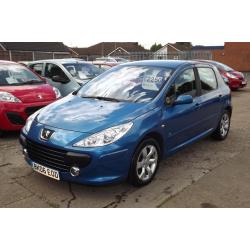 PEUGEOT 307 1.6 SE AUTOMATIC! 5 DOOR (blue) 2006