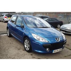 PEUGEOT 307 1.6 SE AUTOMATIC! 5 DOOR (blue) 2006