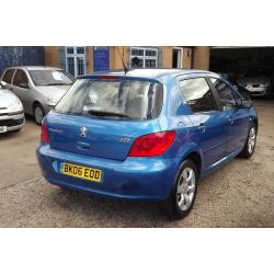 PEUGEOT 307 1.6 SE AUTOMATIC! 5 DOOR (blue) 2006