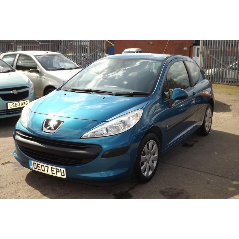 PEUGEOT 207 1.4 S 8V A/C (blue) 2007